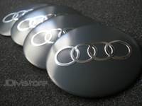 Наклейки на диски, Ауди (Audi), 56мм, комплект, 4 шт.
